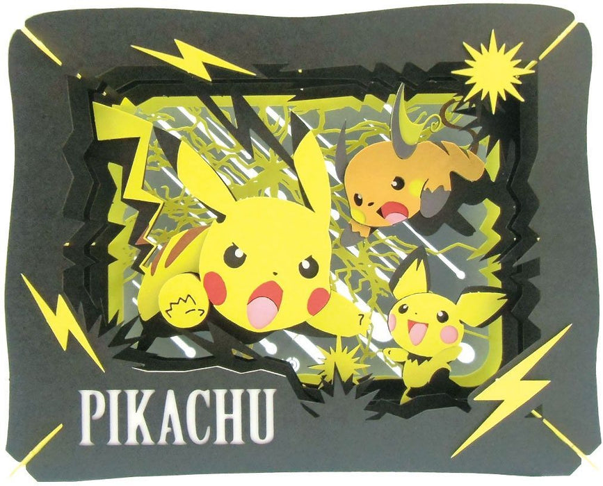 Paper Theater - Pokemon - Pikachu, Raichu, and Pichu (PT-071)