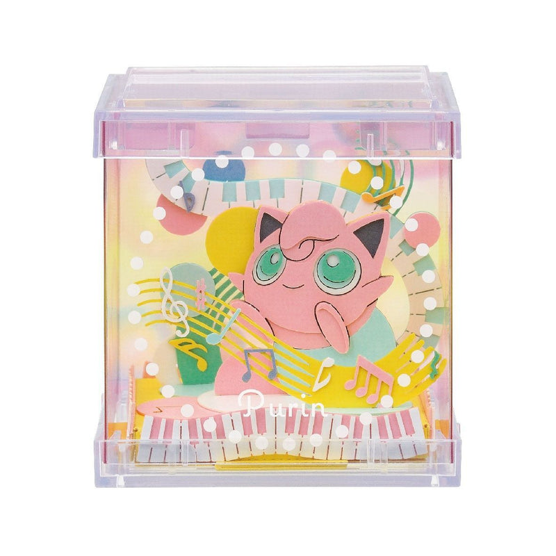 Paper Theater Cube - Pokemon - Jigglypuff - with Display Case (PTC-04)