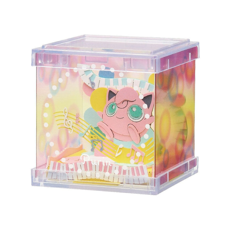 Paper Theater Cube - Pokemon - Jigglypuff - with Display Case (PTC-04)