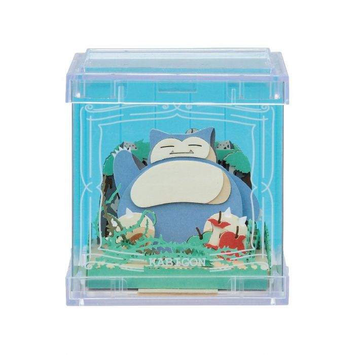 Paper Theater Cube - Pokemon - Snolrax - with Display Case (PTC-02)