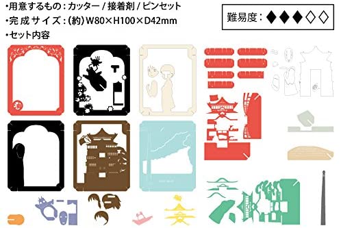 Paper Theater - Spirited Away - In A Mysterious Town (PT-050)