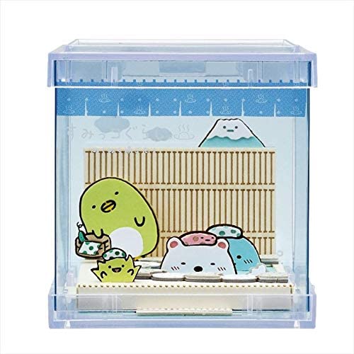 Paper Theater Cube - Sumikko Gurashi - In Hot Spring - with Display Case (PTC-10)