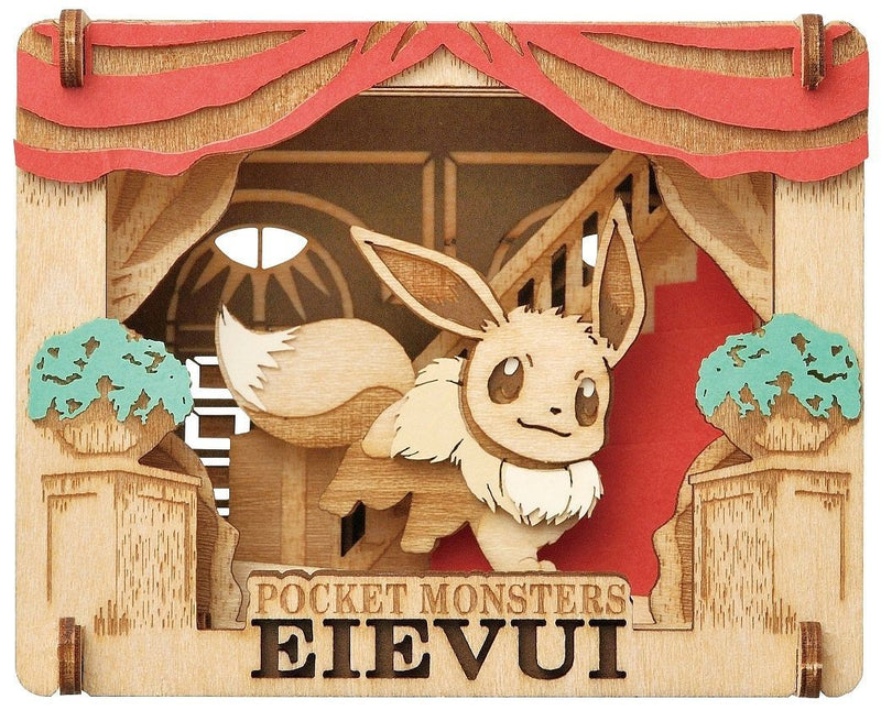Paper Theater Wood Style - Pokemon - Eevee (PT-W06)