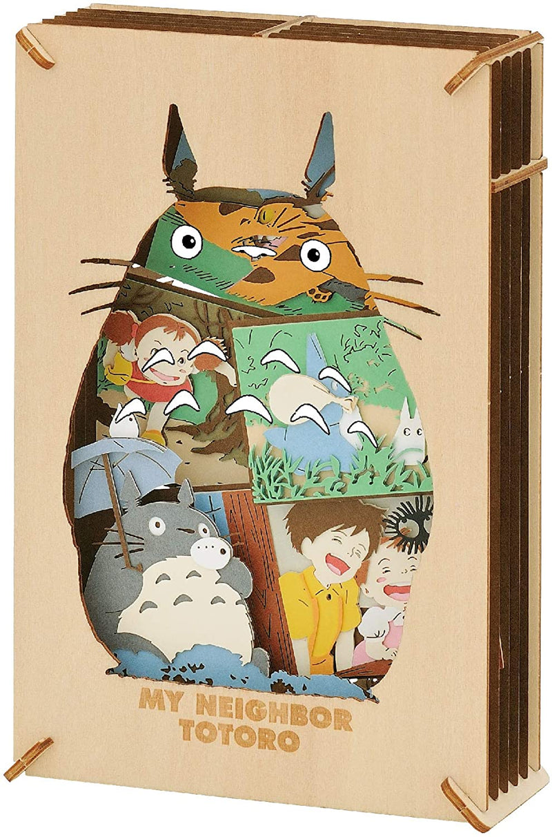 Paper Theater Wood Style - My Neighbor Totoro (PT-WL12)