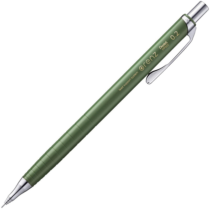 Pentel Orenz 0.2mm Mechanical Pencil - Khaki (XPP502-D2)