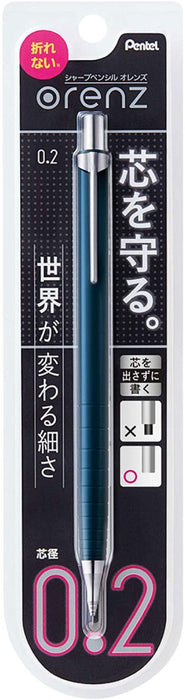 Pentel Orenz 0.2mm Mechanical Pencil - Navy (XPP502-C2)