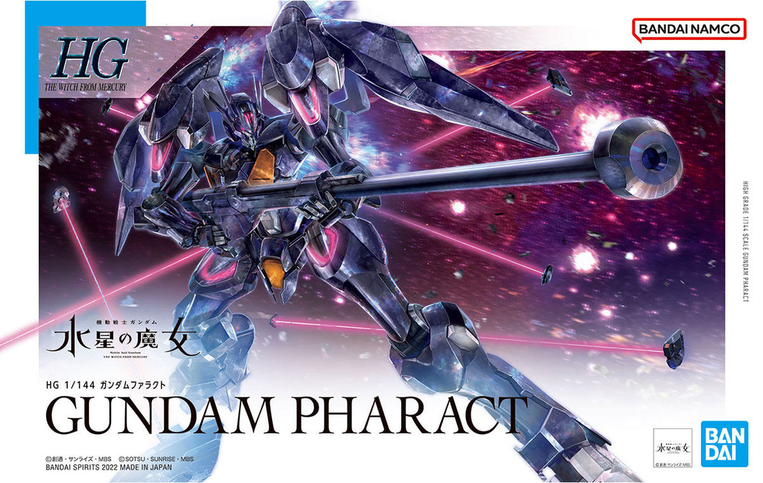 High Grade (HG) Gundam Witch from Mercury 1/144 FP/A-77 Gundam Pharact