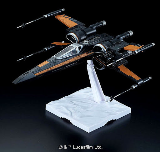 Star Wars 1/72 Poe's X-Wing Fighter