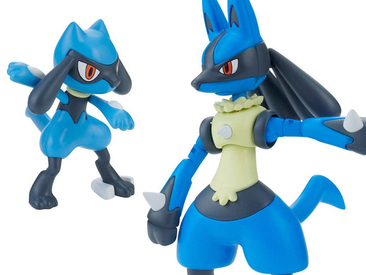 Pokemon Model Kit RIOLU & LUCARIO
