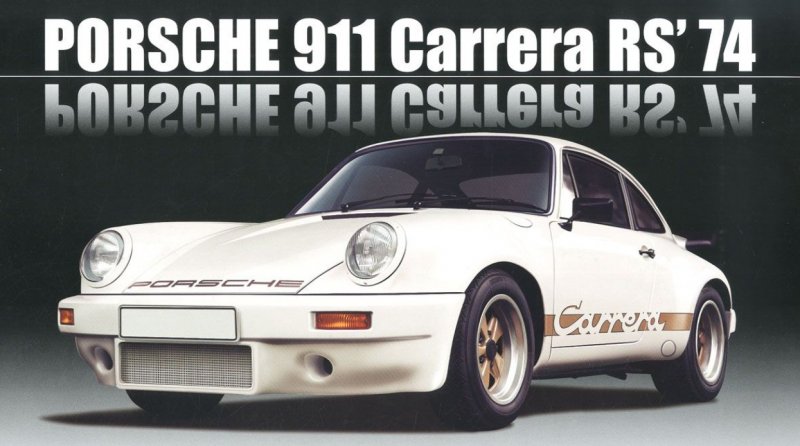 1/24 Porsche 911 Carrera RS '74 (Fujimi Real Sports Car Series RS-119)