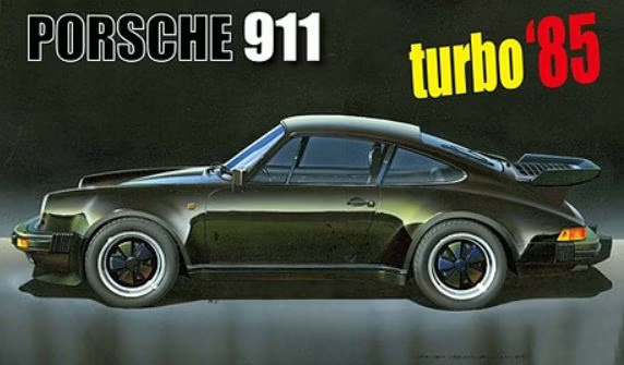 Porsche 911 Turbo '85 プラモデル Fujimi 1/24 Porsche 911 Turbo '85 (Fujimi Real Sports Car Series