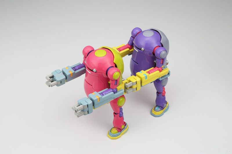 1/35 MechatroWeGo No.07 Power Arm Purple & Pink Set