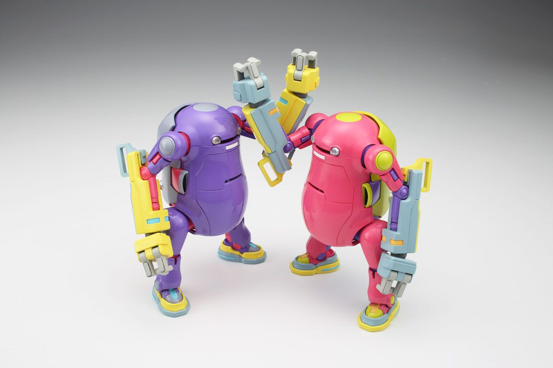 1/35 MechatroWeGo No.07 Power Arm Purple & Pink Set