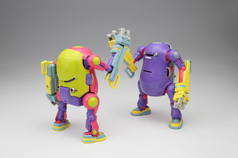 1/35 MechatroWeGo No.07 Power Arm Purple & Pink Set