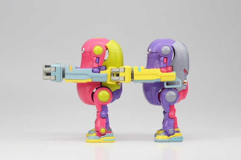 1/35 MechatroWeGo No.07 Power Arm Purple & Pink Set
