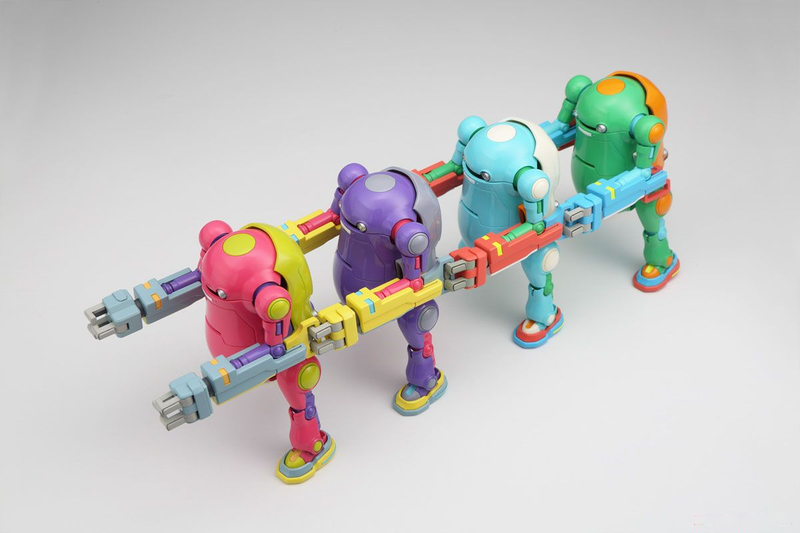 1/35 MechatroWeGo No.07 Power Arm Purple & Pink Set