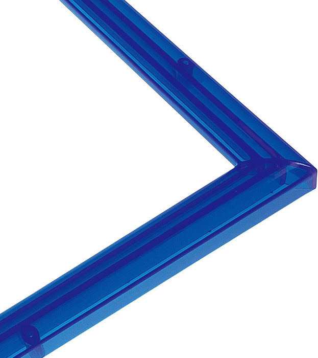 Puzzle Frame Crystal Panel - Blue (26 x 38 cm)