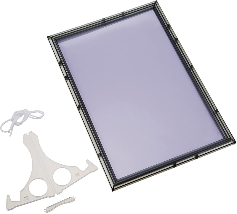 Puzzle Frame Crystal Panel - Smoke Black (26 x 38 cm)