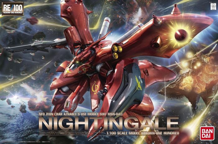 RE/100 MSN-04II Nightingale (Mobile Suit Gundam: Char's Counterattack 1/100)