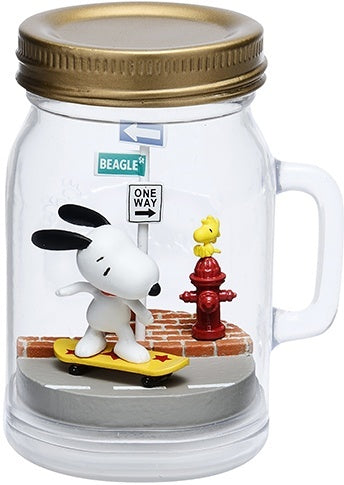 Re-ment - Peanuts - Snoopy & Woodstock Terrarium on Vacation