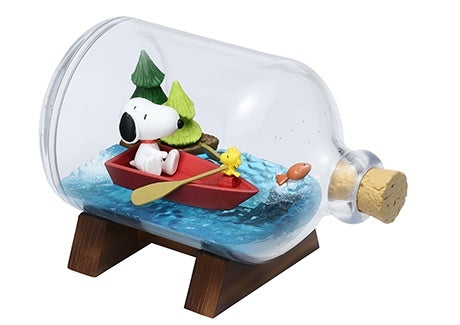 Re-ment - Peanuts - Snoopy & Woodstock Terrarium on Vacation