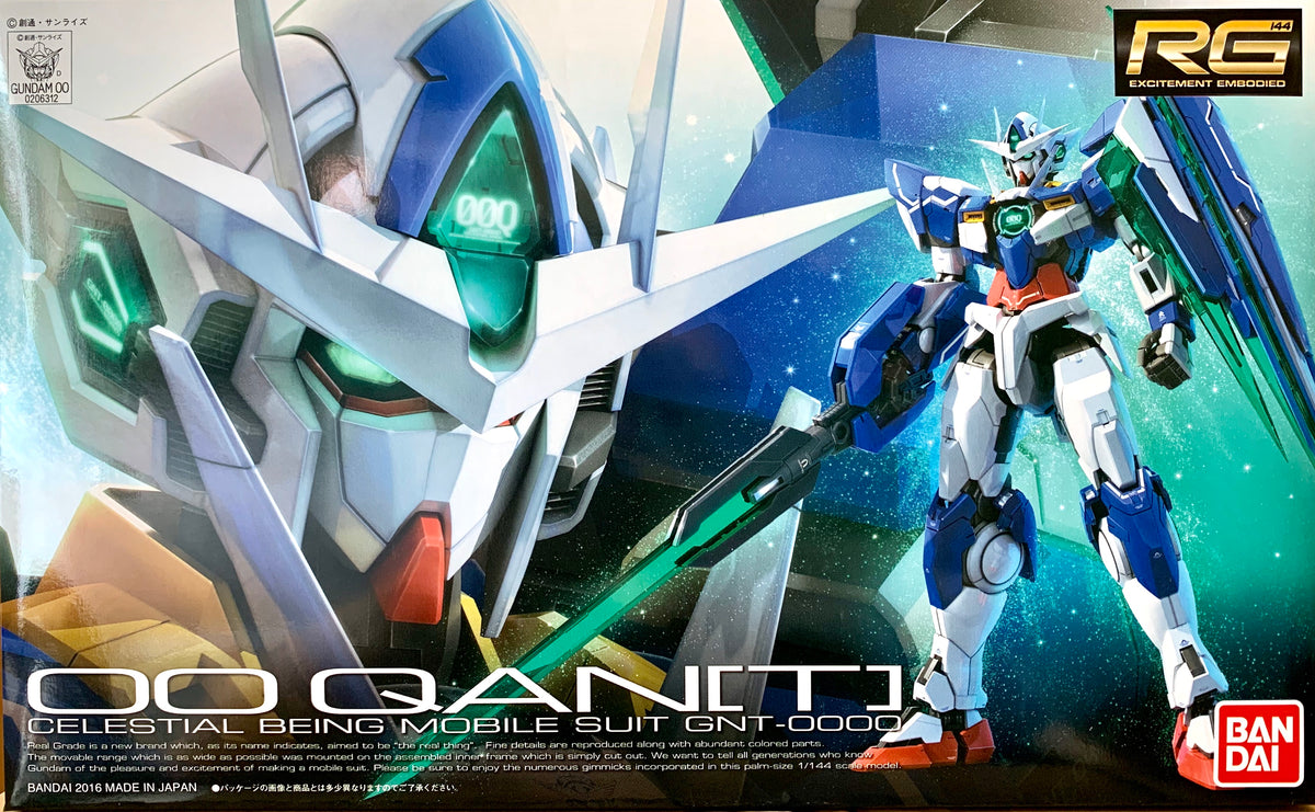 Bandai Real Grade (RG) 1/144 00 Qan[t] - Argama Hobby - Canada — Argama ...