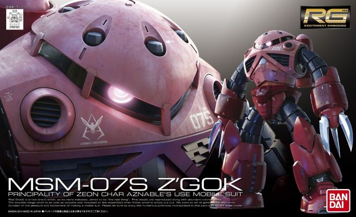 Real Grade 1/144 Char's Z'Gok