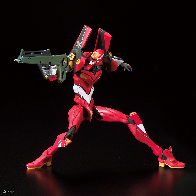 Real Grade (RG) All-Purpose Humanoid Decisive Weapon Artificial Human Evangelion 02 (EVA02) (Production Model)