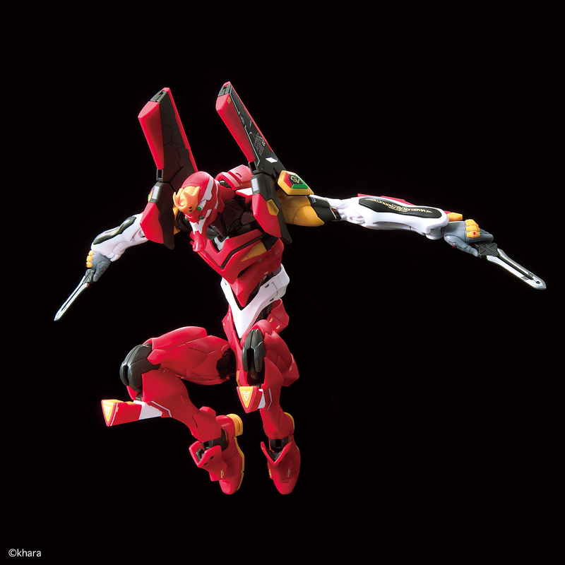 Real Grade (RG) All-Purpose Humanoid Decisive Weapon Artificial Human Evangelion 02 (EVA02) (Production Model)