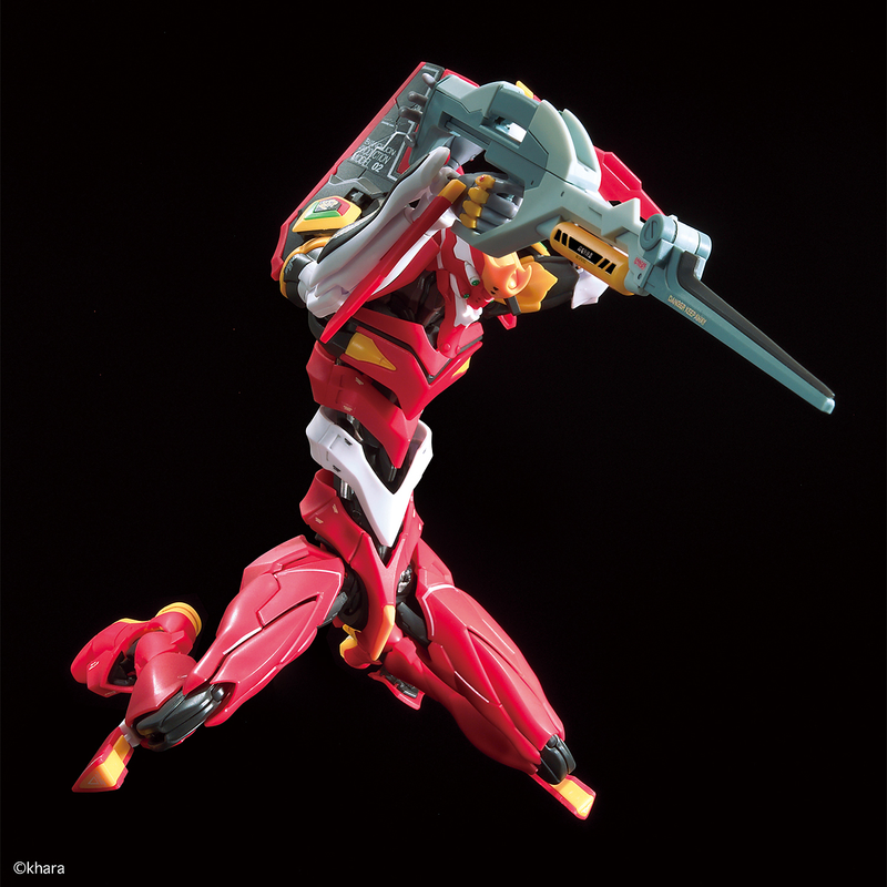 Real Grade (RG) All-Purpose Humanoid Decisive Weapon Artificial Human Evangelion 02 (EVA02) (Production Model)