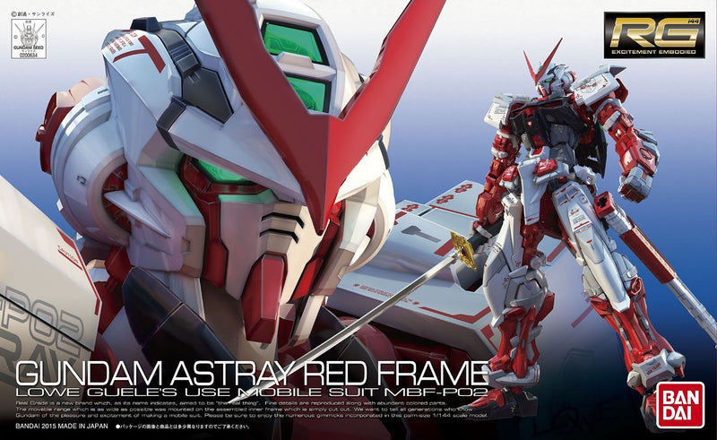 Real Grade (RG) 1/144 MBF-P02 Gundam Astray Red Frame