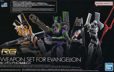 Real Grade (RG) Neon Genesis Evangelion - Weapon Set for Evangelion