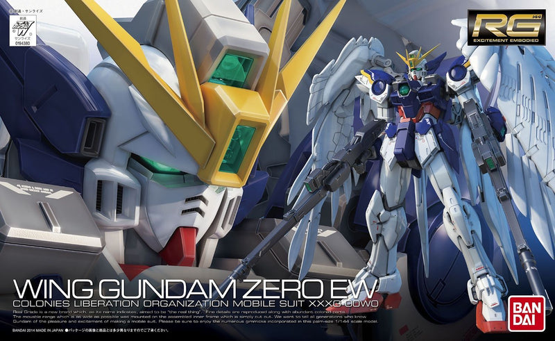 Real Grade (RG) 1/144 XXXG-00W0 Wing Gundam Zero EW
