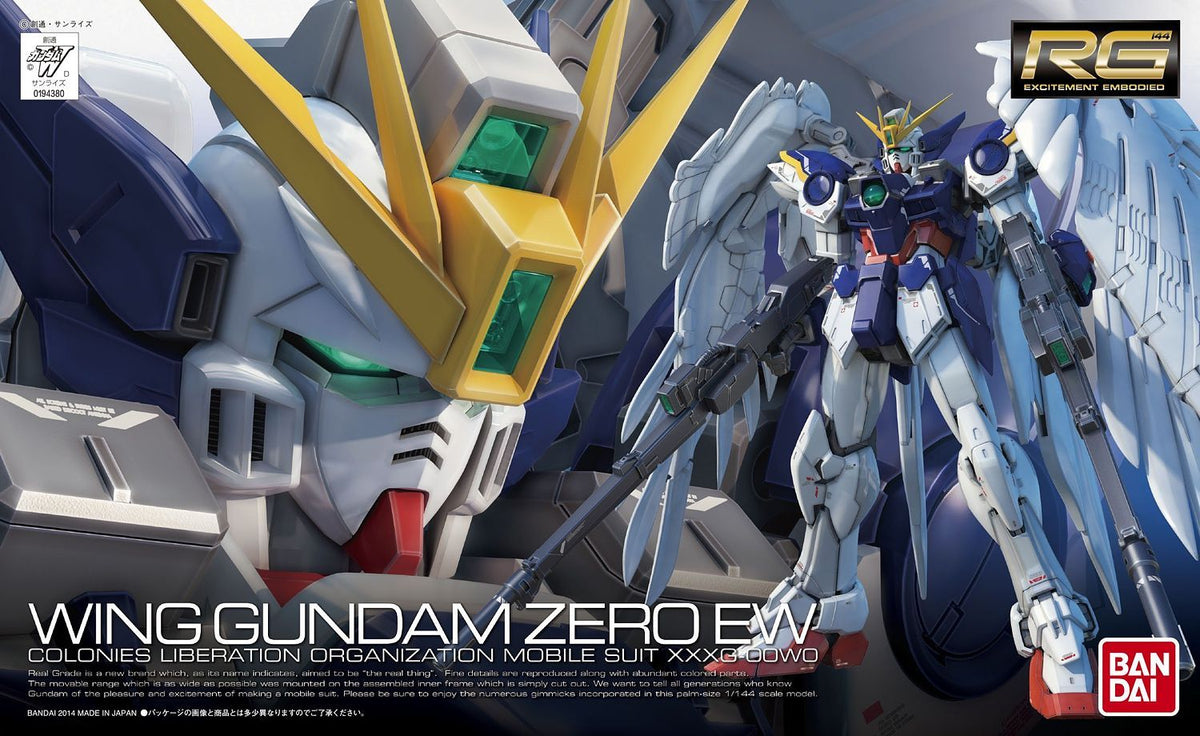 Bandai Real Grade (RG) 1/144 Wing Gundam Zero EW - Argama Hobby