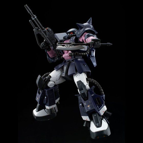 Premium Bandai Real Grade (RG) 1/144 MS-06R-1A Black Tri-Stars Zaku II