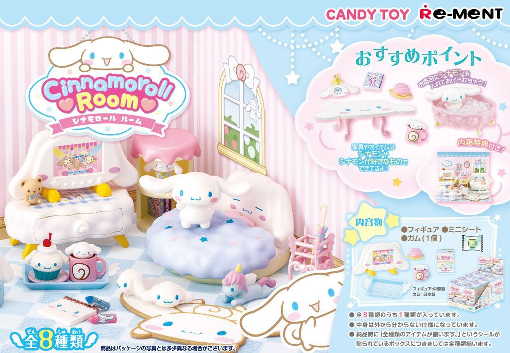 USA雑貨　SCENE SETTERS ROOM ROLL ドル柄　40Ft Re-ment - Sanrio - Cinnamoroll Room - Argama Hobby - Toronto