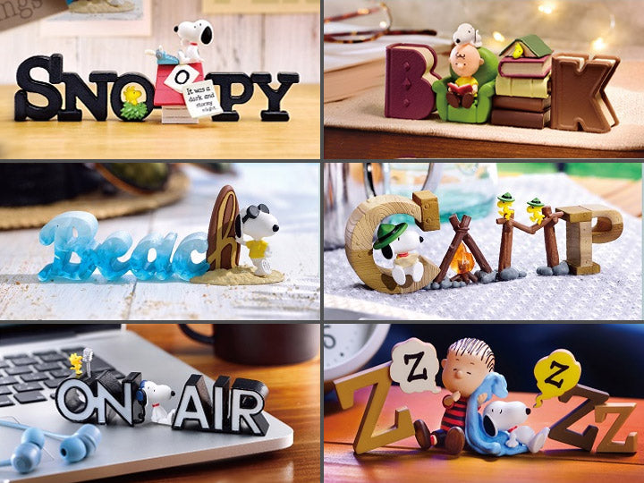 Re-ment - Peanuts - Snoopy Collection of Words 2