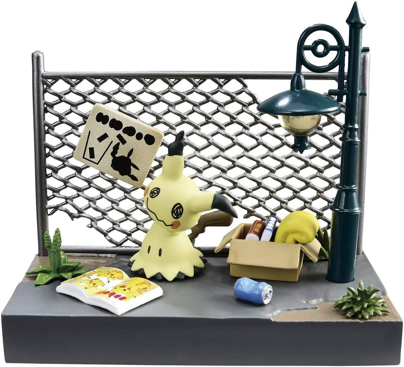 Re-ment - Pokemon - City of Pokemon Back Alley At Night