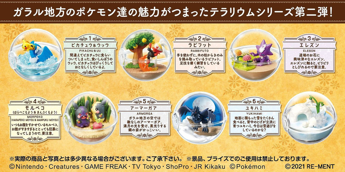 Re-ment - Pokemon - Terrarium Collection EX - Galar Regional Edition 2