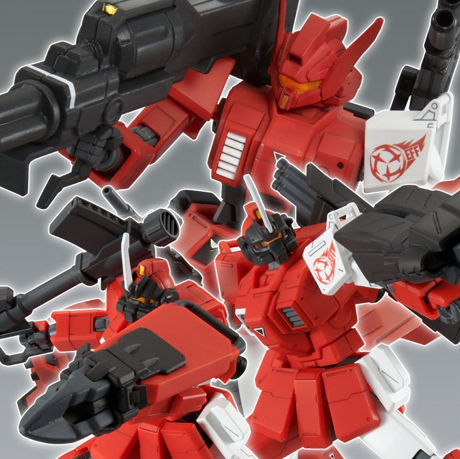 Premium Bandai High Grade (HG) HGUC 1/144 Red Giant 03rd MS Team
