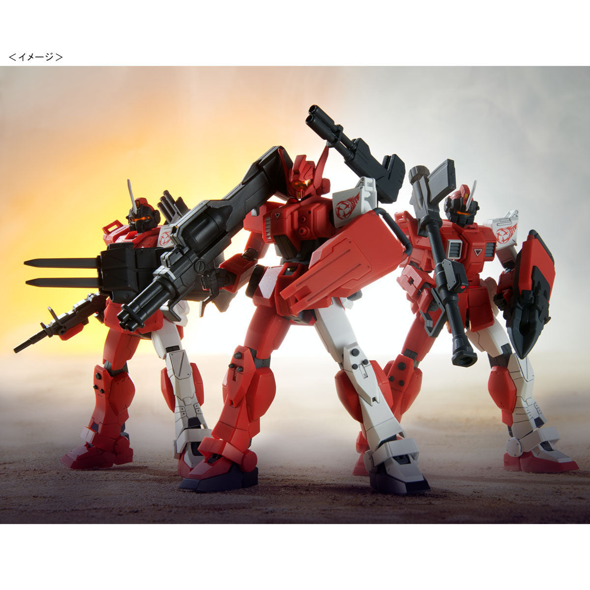 Premium Bandai High Grade (HG) HGUC 1/144 Red Giant 03rd MS Team