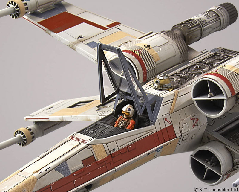 Star Wars 1/72 & 1/144 Red Squadron X-Wing Starfighter Set