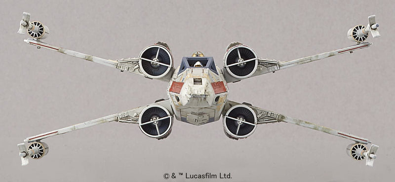 Star Wars 1/72 & 1/144 Red Squadron X-Wing Starfighter Set
