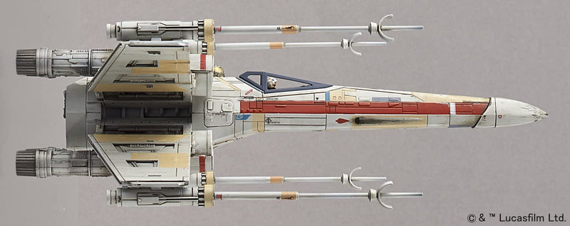 Star Wars 1/72 & 1/144 Red Squadron X-Wing Starfighter Set