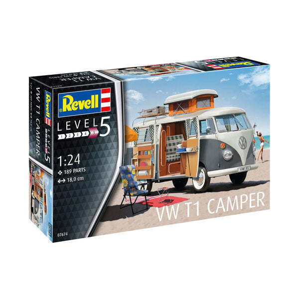 1/24 Volkswagen VW T1 Camper (Revell Germany 07674)