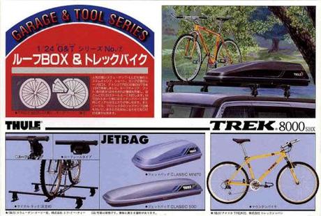 1/24 Garage & Tool No.7 Roof Box & Trekking Bike