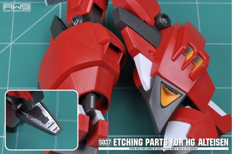Madworks S037 Etching Parts for HG Alteisen
