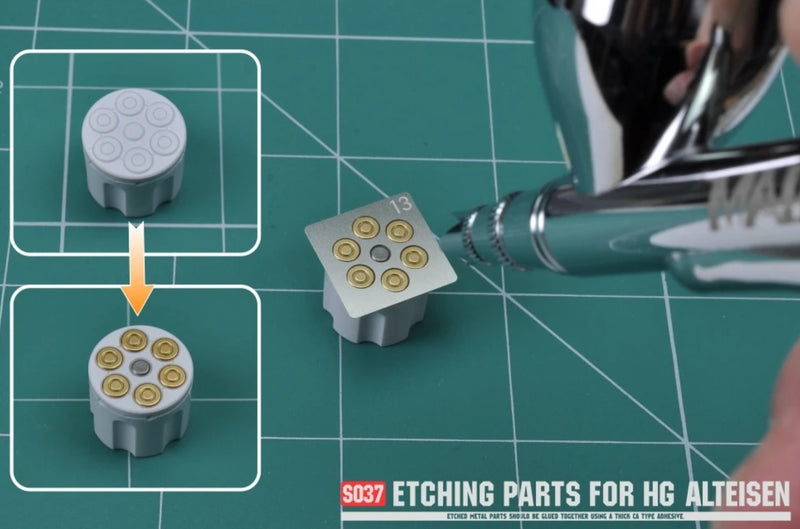 Madworks S037 Etching Parts for HG Alteisen