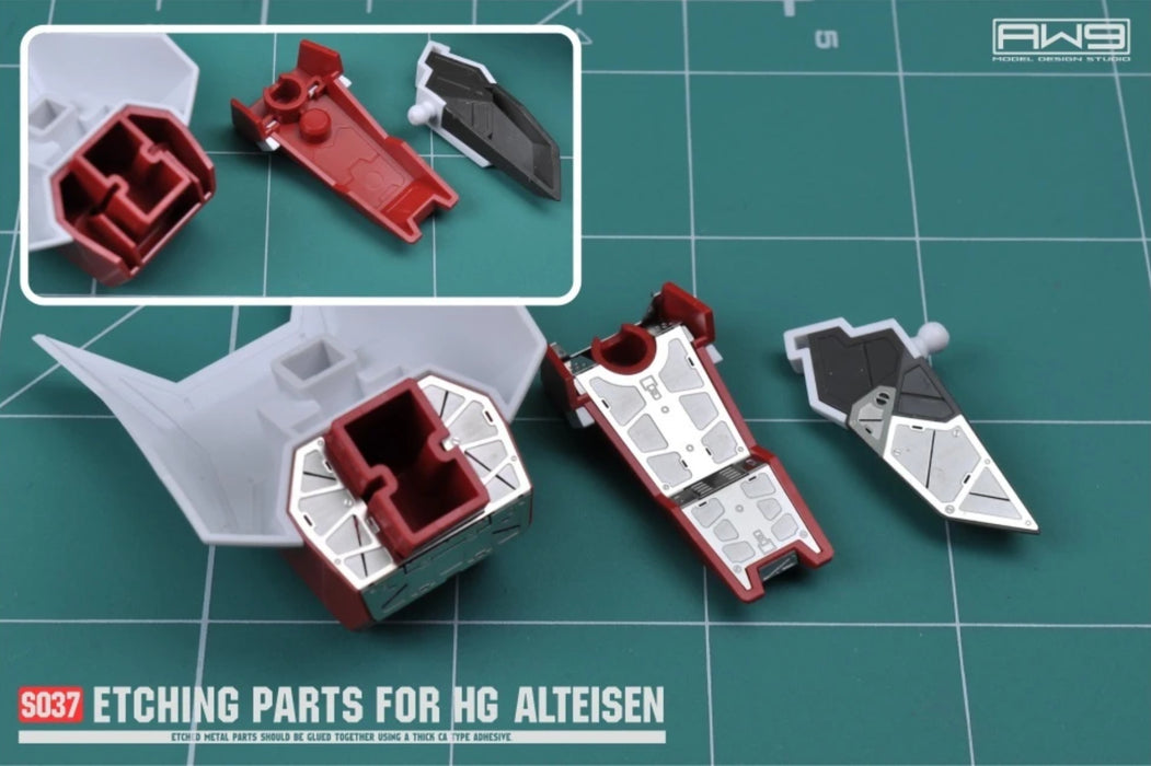 Madworks S037 Etching Parts for HG Alteisen
