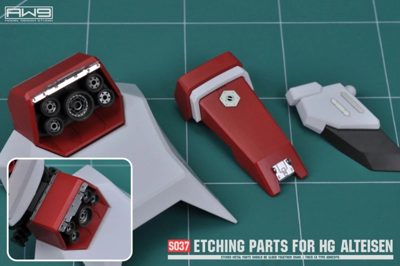 Madworks S037 Etching Parts for HG Alteisen